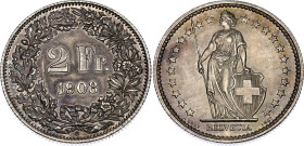 Switzerland 2 Franc 1903 B
