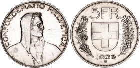 Switzerland 5 Francs 1926 B