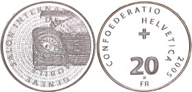 Switzerland 20 Francs 2005 B