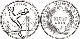 Turkey 50000 Lira 1994