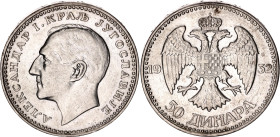 Yugoslavia 50 Dinara 1932