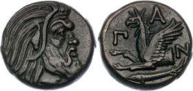 Ancient Greece Pantikapaion Tetrahalk 400 - 300 BC