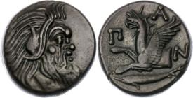 Ancient Greece Pantikapaion Tetrahalk 400 - 300 BC