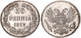 Russia - Finland 50 Pennia 1917 S
