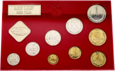 Russia - USSR Annual Coin Set of 9 Coins & Token 1988 ЛМД