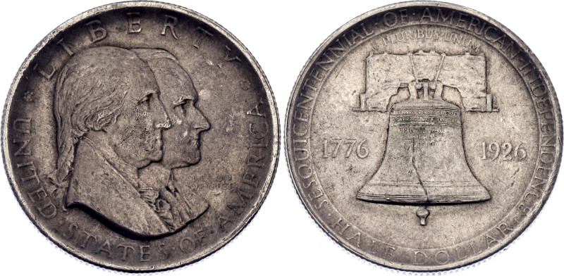 United States 1/2 Dollar 1926

KM# 160, N# 37692; Silver; Sesquicentennial of ...