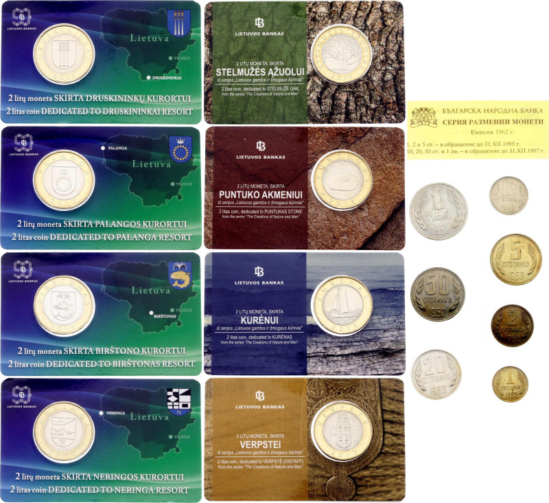Europe Lot of 15 Coins 1962 - 2013

All coins are placed in package and coinca...