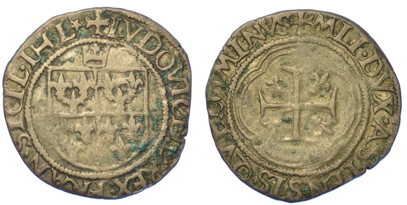 ASTI. LUDOVICO XII D'ORLEANS RE DI FRANCIA, 1498-1515., Parpagliola.

Scudo di...