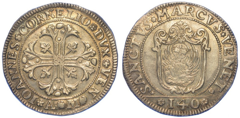 VENEZIA. GIOVANNI II CORNER 1709-1722, Scudo della croce da 140 soldi.

Croce ...