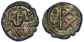 NAPOLI. COSTANTE II, 641-668., Mezzo follis (?).