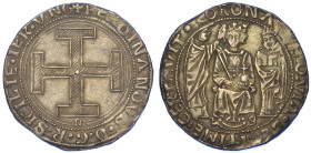 NAPOLI. FERDINANDO I D'ARAGONA, 1458-1494., Coronato.