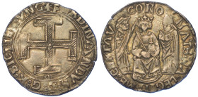 NAPOLI. FERDINANDO I D'ARAGONA, 1458-1494., Coronato.