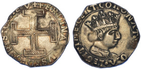NAPOLI. FERDINANDO I D'ARAGONA, 1458-1494., Coronato.