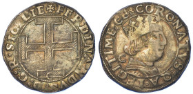 NAPOLI. FERDINANDO I D'ARAGONA, 1458-1494., Coronato.