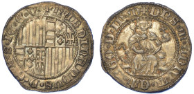 NAPOLI. FERDINANDO I D'ARAGONA, 1458-1494., Coronato.