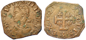 NAPOLI. FILIPPO IV, 1621-1665., Grano 162(2).