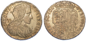 NAPOLI. CARLO II DI SPAGNA, 1665-1700., Ducato 1689.