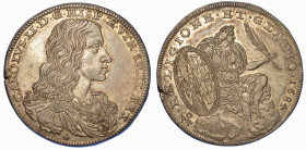 NAPOLI. CARLO II DI SPAGNA, 1665-1700., Mezzo ducato 1684.