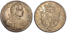 NAPOLI. CARLO VI D'ASBURGO, 1711-1734., Ducato 1715.