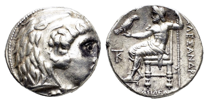 KINGS of MACEDON. Alexander III The Great.(336-323 BC). Kition.Tetradrachm.

Obv...
