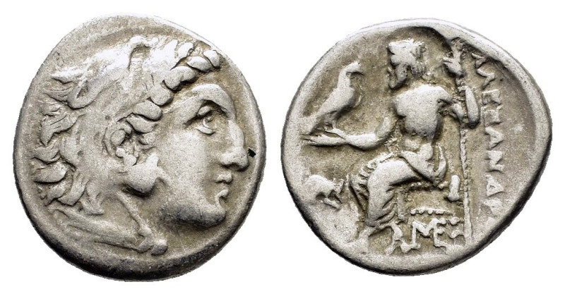 KINGS of MACEDON. Alexander III The Great.(336-323 BC).Lampsakos.Drachm.

Obv : ...