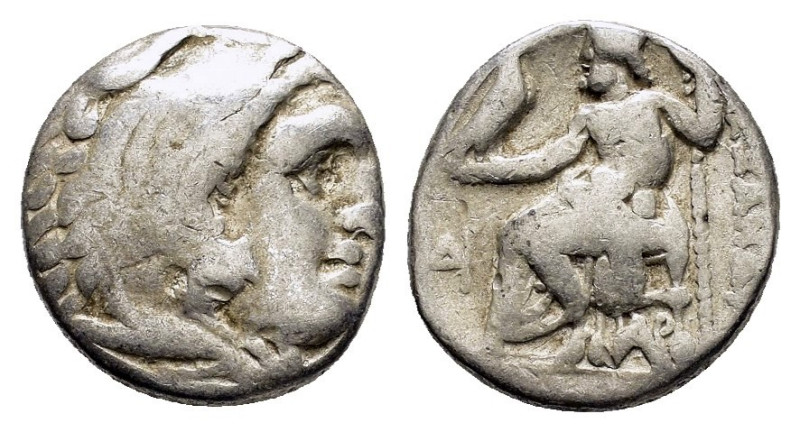 KINGS of MACEDON. Alexander III The Great.(336-323 BC). Drachm. 

Condition : Go...