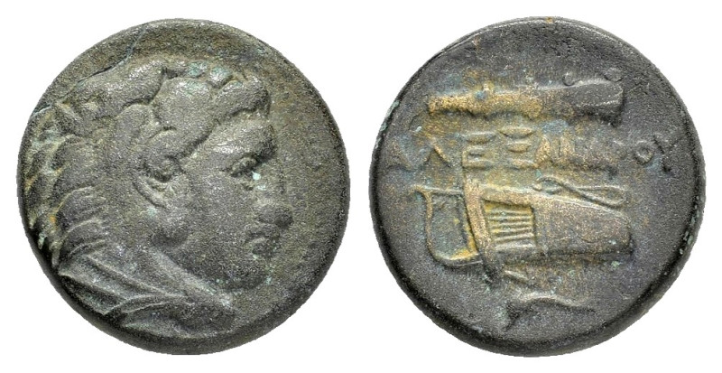KINGS of MACEDON. Alexander III The Great.(336-323 BC).Uncertain in Macedon.Ae.
...