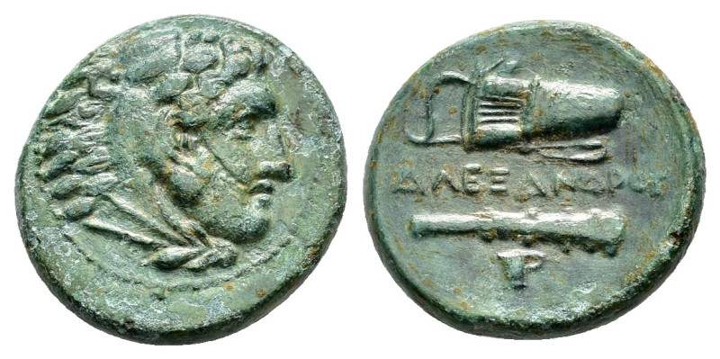 KINGS of MACEDON. Alexander III The Great.(336-323 BC).Uncertain in Macedon.Ae.
...