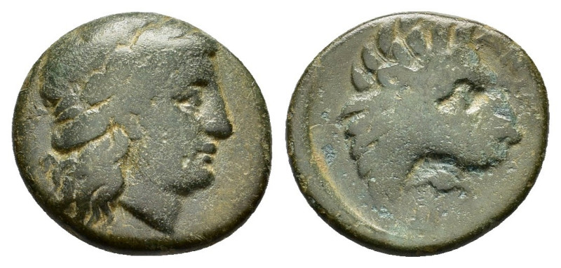 TROAS. Antandros.(4th-3rd centuries BC).Ae.

Obv : Laureate head of Apollo right...