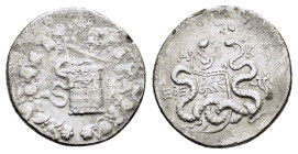 IONIA. Ephesos. Cistophor (Circa 180-67 BC).Cistophor.

Obv : Cista mystica with serpent; all within ivy wreath.

Rev : Bowcase between two serpents; ...