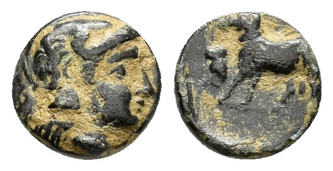 IONIA. Klazomenai. Ae (Circa 400-300 BC).Ae.

Condition : Good very fine.

Weigh...