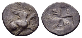 IONIA. Teos.(Circa 478-449 BC).Trihemiobol.

Condition : Good very fine.

Weight : 0.97 gr
Diameter : 12 mm