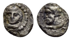CILICIA. Uncertain mint. (4th Century BC). Obol.

Condition : Good very fine.

Weight : 0.26 gr
Diameter : 7 mm