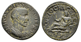 PISIDIA. Antioch. Trajanus Decius (249-251). Ae.

Obv : IMP CAES C MESS Q DECIO TRA .
Radiate and cuirassed bust right.

Rev : ANTIOCHI COL CA / SR.
R...