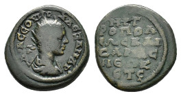 CAPPADOCIA. Caesarea. Severus Alexander (222-235). Ae.

Condition : Good very fine.

Weight : 8.79 gr
Diameter : 22 mm