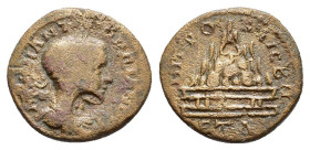 CAPPADOCIA. Caesarea. Gordian III (238-244). Ae.

Condition : Good very fine.

Weight : 10.34 gr
Diameter : 26 mm