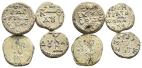 BYZANTINE LEAD SEAL.(Circa 7th-11th Century).Pb.

Condition : Good very fine.

Weight : gr
Diameter : 21 mm