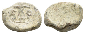 ANONYMOUS LEAD SEAL.(1st-3rd Centuries).Pb.

Condition : Good very fine.

Weight : 12.14 gr
Diameter : 16 mm