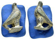 ANCIENT ROMAN BRONZE EAGLE FIGURINE.(1st - 2nd Century).Ae.

Condition : Good very fine.

Weight : 33.80 gr
Diameter : 34 mm