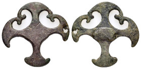 BYZANTINE EMPIRE.Bronze Cross.(8th-10th century).Ae.

Condition : Good very fine.

Weight : 18.55 gr
Diameter : 50 mm