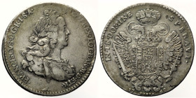 FIRENZE Francesco II di Lorena (1737-1765) Francescone o Scudo da 10 Paoli 1748 MIR 362/1R AG gr. 26,85

BB+