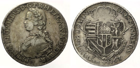 FIRENZE Pietro Leopoldo di Lorena (1765-1790) Francescone o Scudo da 10 Paoli 1768 MIR 375/2 RRR AG gr. 27,03

BB+