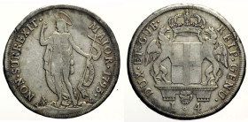 Genova - Dogi Biennali (1528-1797) - 4 Lire 1795 Mont. 45 R - Ag - gr 16,17

BB