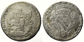 LUCCA Repubblica Mezzo Scudo 1736 MIR 238 AG gr. 13,45 Da Montatura

MB