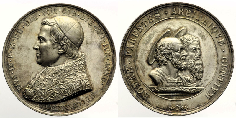 ROMA Stato Pontificio Pio IX (1846-1870) Medaglia Annuale 1846 AN I Bart. E846 R...