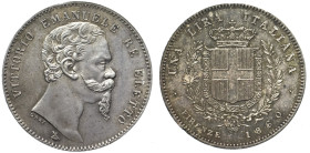 RE ELETTO VITTORIO EMANUELE II (1859-1861) Lira 1860 Firenze Gig. 11 AG Conservazione eccezionale. In Slab NGC MS 64 TOP POP BEST GRADE NGC

MS 64