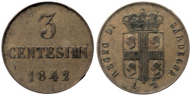 RE ELETTO VITTORIO EMANUELE II (1859-1861) 3 Centesimi 1826 Bologna Gig. 21 R CU gr 5,88 colpi al bordo e schiacciatura

BB+