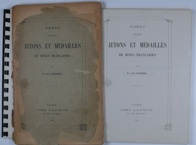 Essai sur les jetons et médailles de mines françaises par M. Jules Florange, Par...