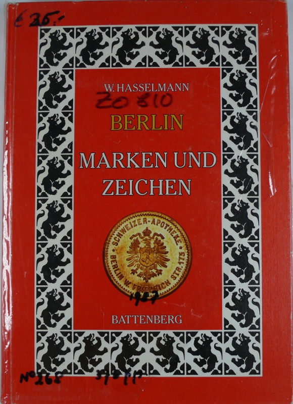Berkin, marken und zeichen, W. Hasselmann, 1987
Ouvrage relié neuf. 576 pages.