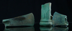 Age du bronze - Fragments de hâches - 3000 / 1000 av. J.-C.